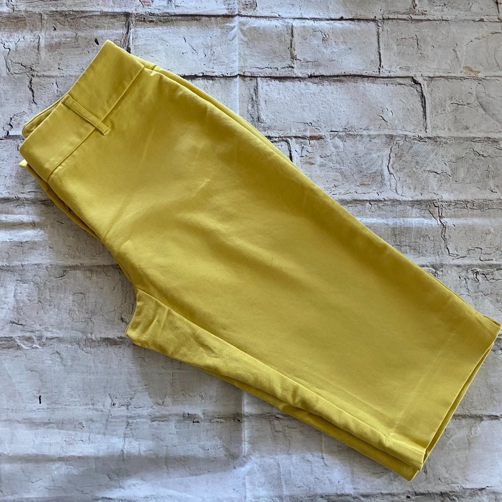 Charter Club Petite Yellow Bermuda Shorts